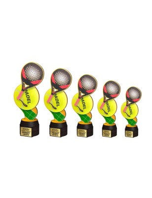 Drewniana statuetka ACTCW padel rakieta