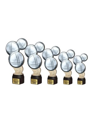 Drewniana statuetka ACTCW pétanque bule