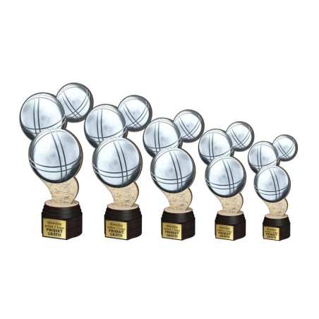 Drewniana statuetka ACTCW pétanque bule