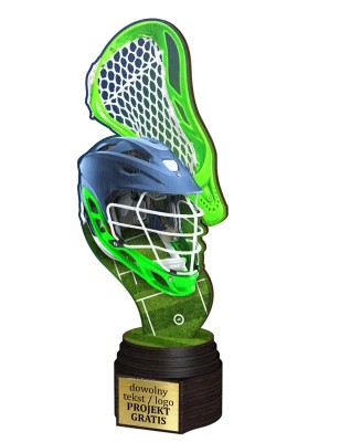 Drewniana statuetka ACTCW mistrzostwa lacrosse
