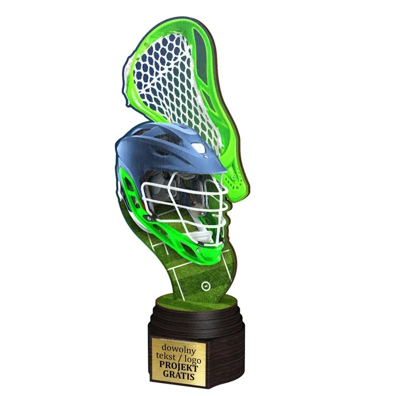 Drewniana statuetka ACTCW mistrzostwa lacrosse