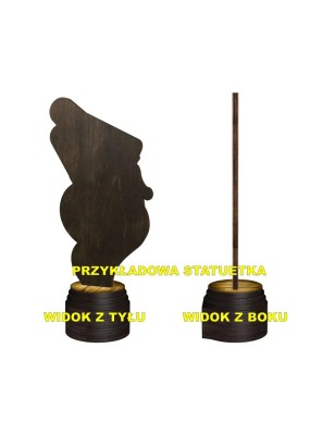Statuetka drewniana - seria ACTCW rugby