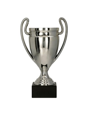 Puchar sportowy 8378 w srebrnej klasycznej formie