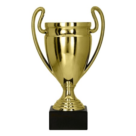 8379 – dekoracyjny puchar w złotej klasycznej formie