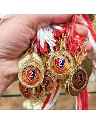 Super medal uniwersalny 3,2cm dla dzieci z nadrukiem kolorowym