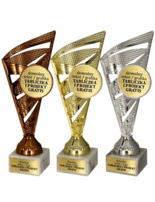 Puchar 8381 w kolorach podium G S B