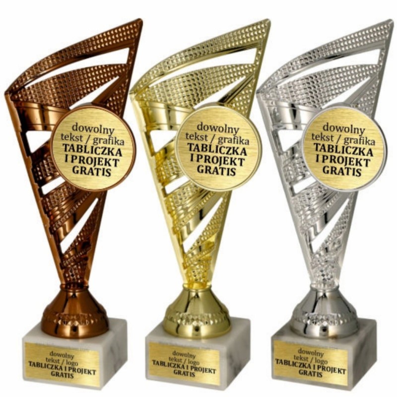 Puchar 8381 w kolorach podium G S B