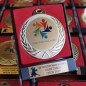 Medal stalowy 7cm + etui prezentowe. Dwie grawerki w cenie
