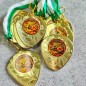 Medal uniwersalny 5cm piórko z szarfą i wklejką