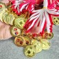 Medal piłkarski z szarfą i nadrukiem kolorowym piłka nożna 3,2cm Medal piłkarski z szarfą i nadrukiem kolorowym piłka nożna 3,2cm