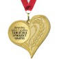 Medal serce 5cm na turniej festyn Dzień Dziecka z grawerem i szarfą Medal serce 5cm na turniej festyn Dzień Dziecka z grawerem i szarfą