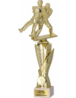 Zestaw pucharów S630 z figurką JUDO 39-36-33 cm F11