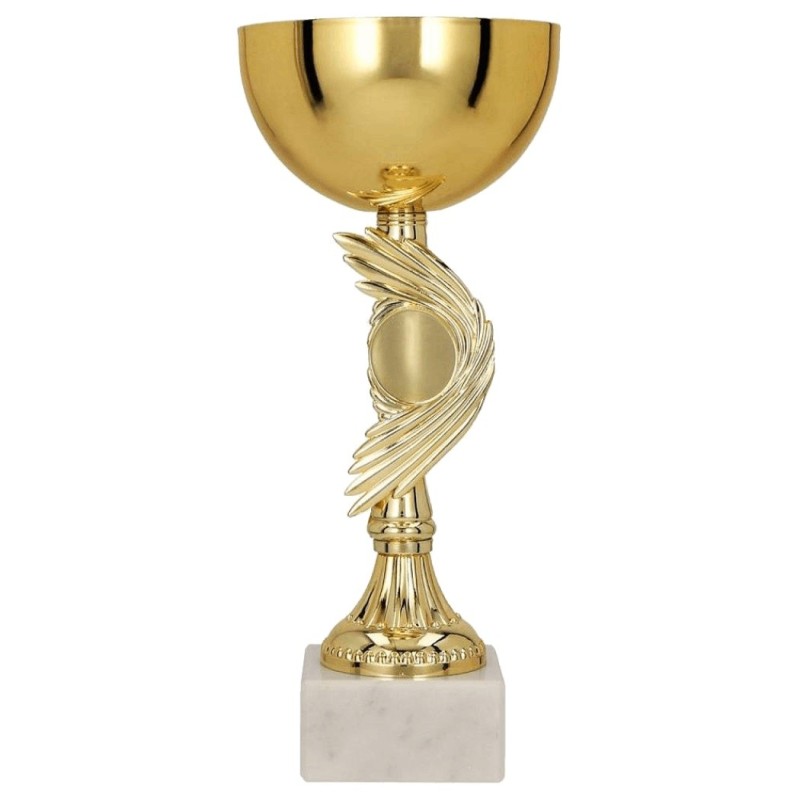 Puchar sportowy 9031 z emblematem 25 mm