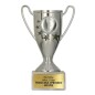 Puchar sportowy 9039 w kolorach podium z gwiazdami
