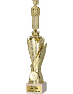 Zestaw pucharów S630 z figurką EDUKACJA 37-34-31 cm F87
