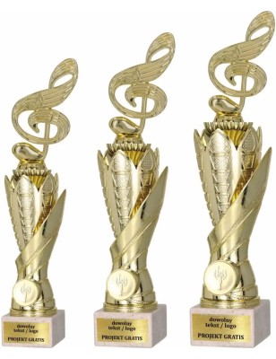 Puchar S630 z figurką MUZYKA F157