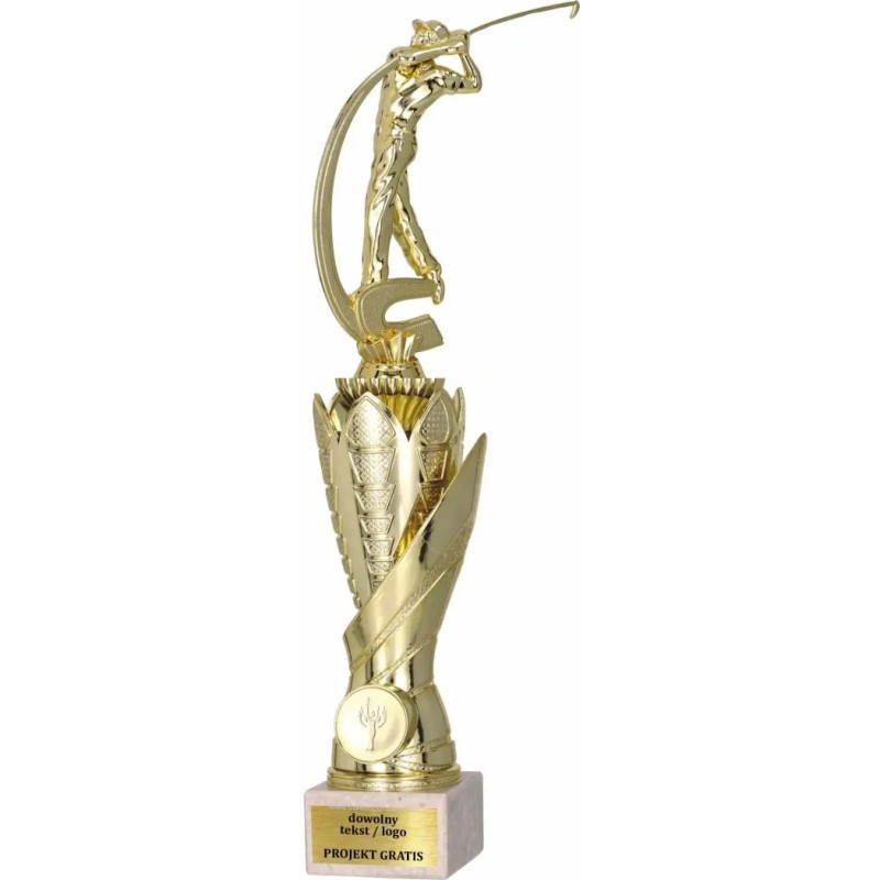 Puchar S630 z figurką GOLF F222 Puchar S630 z figurką GOLF F222