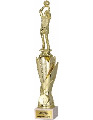 Puchar S630 z figurką KOSZYKÓWKA F01
