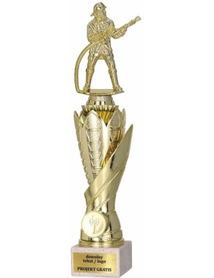 Zestaw pucharów S630 z figurką STRAŻ POŻARNA 37-34-31 cm F47