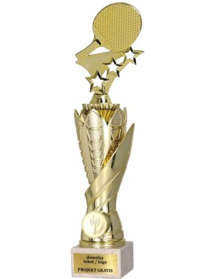 Zestaw pucharów S630 z figurką TENIS STOŁOWY 35-32-29 cm F277