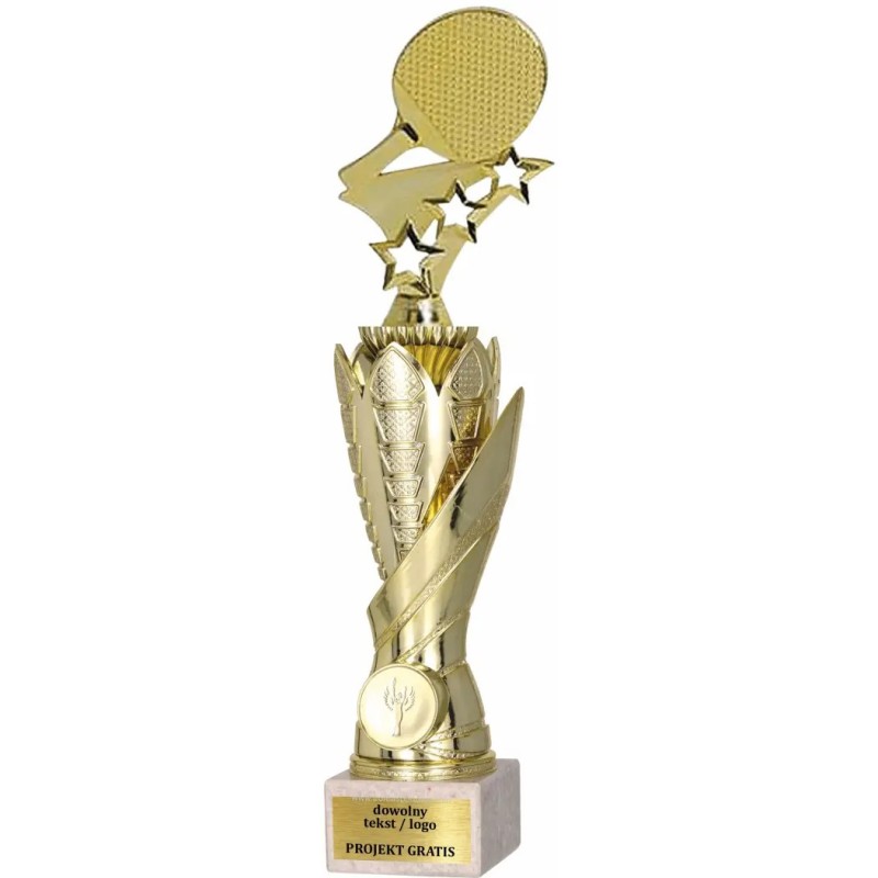 Puchar S630 z figurką TENIS STOŁOWY F277 Puchar S630 z figurką TENIS STOŁOWY F277