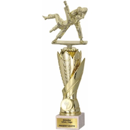 Zestaw pucharów S630 z figurką JUDO 36-33-30 cm A50