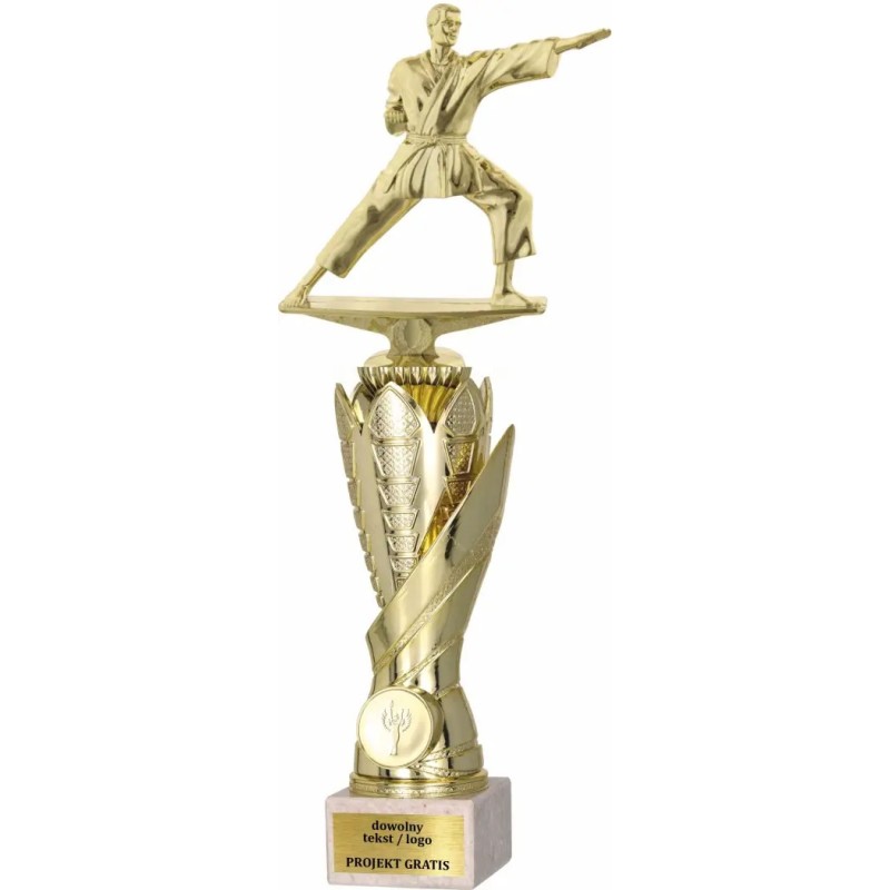 Puchar S630 z figurką KARATE A54 Puchar S630 z figurką KARATE A54