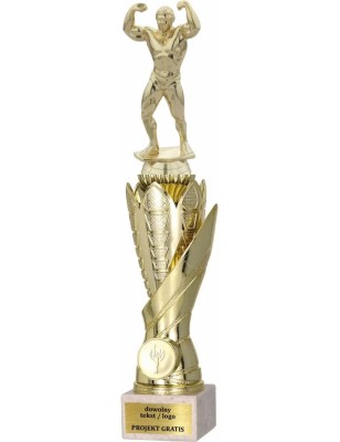 Puchar S630 z figurką KULTURYSTYKA A57