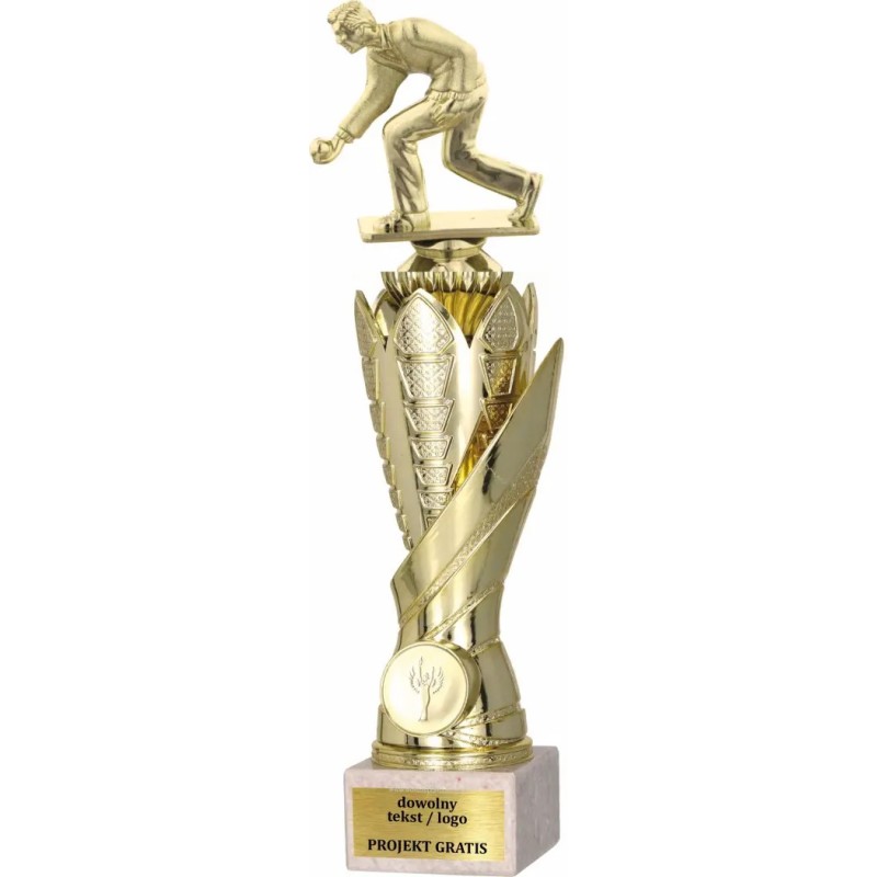 Puchar S630 z figurką PETANQUE Petanka A88