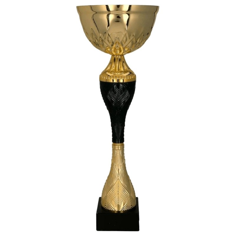 Puchar sportowy 9268 w złoto-czarnej odsłonie