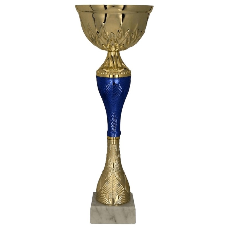 9269 – widowiskowy puchar w złoto-niebieskiej kolorystyce