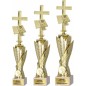 Zestaw pucharów S630 z figurką RELIGIA 40-37-34 cm A139 Zestaw pucharów S630 z figurką RELIGIA 40-37-34 cm A139