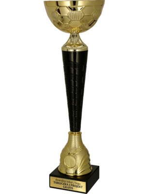 Puchar sportowy 9289 w złoto-czarnej odsłonie