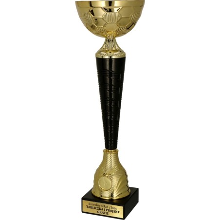 Puchar sportowy 9289 w złoto-czarnej odsłonie