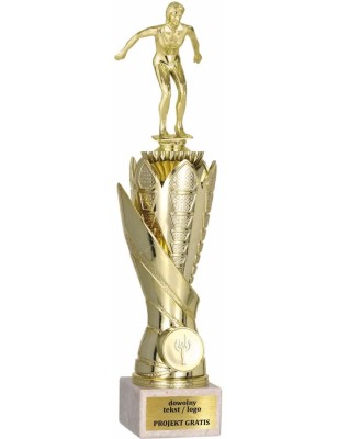 Zestaw pucharów S630 z figurką PŁYWACTWO Kobiet 34-31-28 cm A84