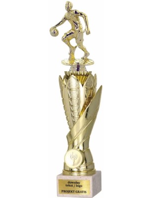 Zestaw pucharów S630 z figurką KOSZYKÓWKA 35-32-29 cm A318
