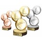 Zestaw statuetek złoto/srebro/brąz BULE Pétanque 30-25-22cm Zestaw statuetek złoto/srebro/brąz BULE Pétanque 30-25-22cm