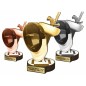 Zestaw statuetek złoto/srebro/brąz SZERMIERKA 30-25-22cm Zestaw statuetek złoto/srebro/brąz SZERMIERKA 30-25-22cm