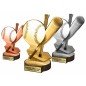 Zestaw statuetek złoto/srebro/brąz BASEBALL 30-25-22cm Zestaw statuetek złoto/srebro/brąz BASEBALL 30-25-22cm