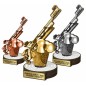 Zestaw statuetek złoto/srebro/brąz STRZELECTWO Precyzyjne 30-25-22cm Zestaw statuetek złoto/srebro/brąz STRZELECTWO Precyzyjne 30-25-22cm