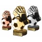 Zestaw statuetek złoto/srebro/brąz PIŁKA NOŻNA Bramkarz 30-25-22cm Zestaw statuetek złoto/srebro/brąz PIŁKA NOŻNA Bramkarz 30-25-22cm