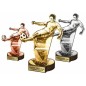 Zestaw statuetek złoto/srebro/brąz PIŁKA NOŻNA Strzelec 30-25-22cm Zestaw statuetek złoto/srebro/brąz PIŁKA NOŻNA Strzelec 30-25-22cm