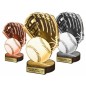 Zestaw statuetek złoto/srebro/brąz BASEBALL 30-25-22cm Zestaw statuetek złoto/srebro/brąz BASEBALL 30-25-22cm