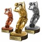 Zestaw statuetek złoto/srebro/brąz KOSZYKÓWKA 22-19-16cm Zestaw statuetek złoto/srebro/brąz KOSZYKÓWKA 22-19-16cm