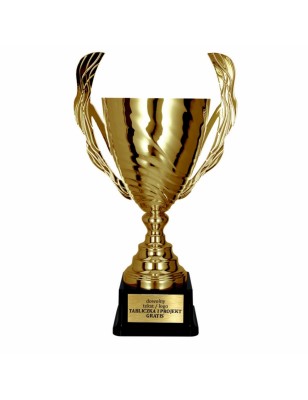 Puchar 2100 złoty o klasycznej formie z personalizacją