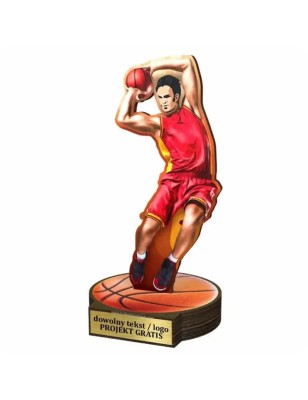 Komplet statuetek z drewna KOSZYKÓWKA 30-25-22cm