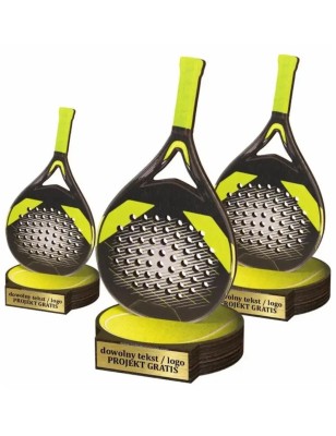 Komplet statuetek z drewna PADEL 30-25-22cm