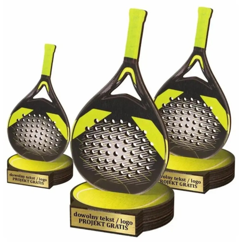 Komplet statuetek z drewna PADEL 30-25-22cm Komplet statuetek z drewna PADEL 30-25-22cm