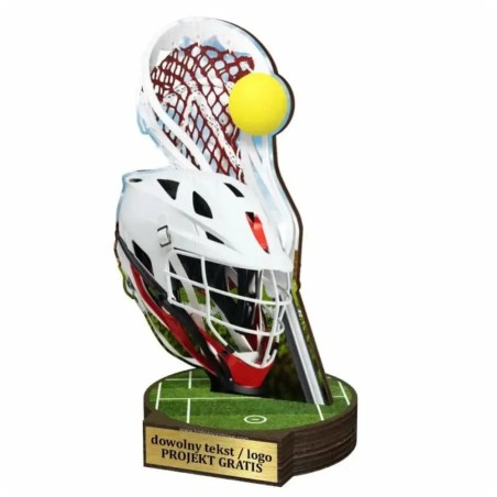 Komplet statuetek z drewna LACROSSE 30-25-22cm