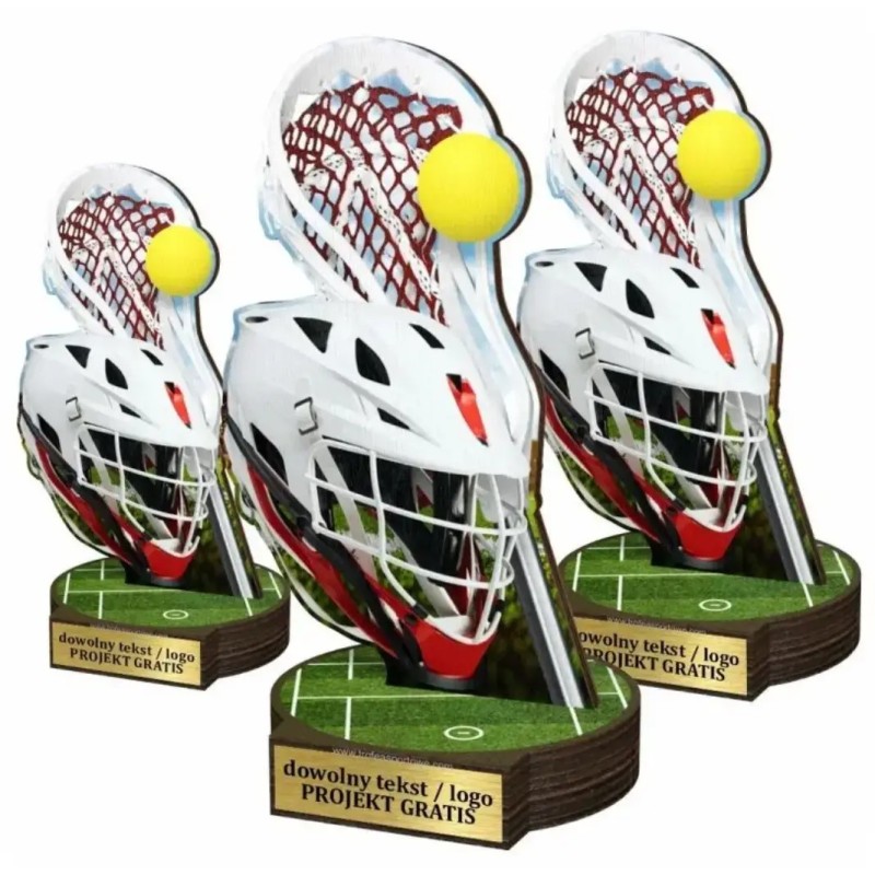 Komplet statuetek z drewna LACROSSE 30-25-22cm Komplet statuetek z drewna LACROSSE 30-25-22cm